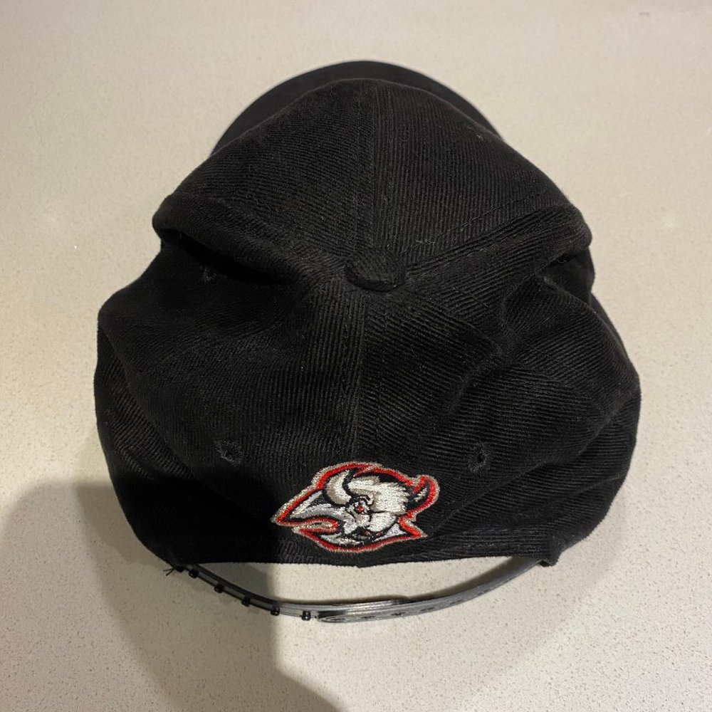 VINTAGE 90S BUFFALO SABRES NHL CCM NO.1 APPAREL SNAPBACK HAT - Picture 7 of 8
